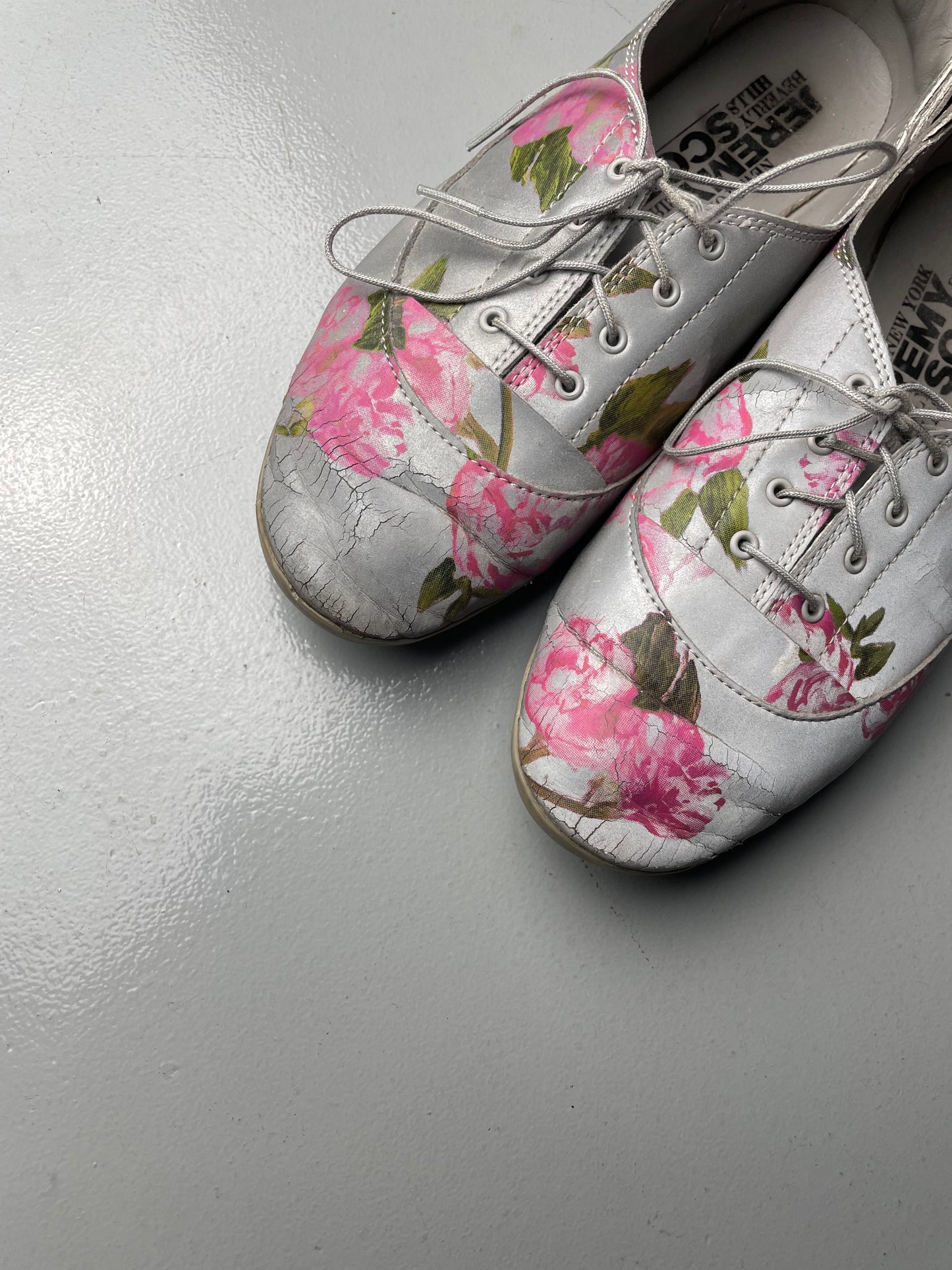 adidas Originals by Jeremy Scott S/S 2015 JS Wings Easy Five Floral - size 41 1/3