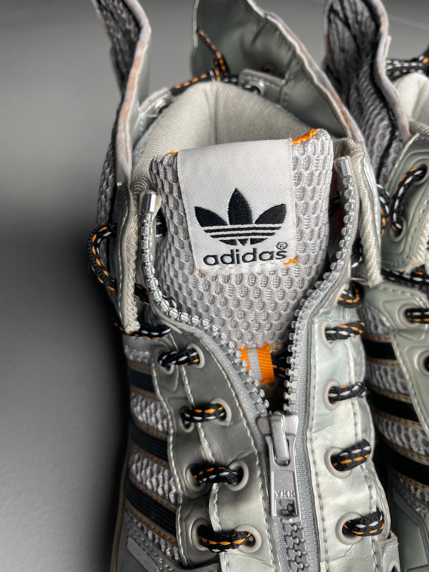 adidas Originals by Jeremy Scott A/W 2012 JS Wings 2.0 (Metallic Silver) - size 39 1/3