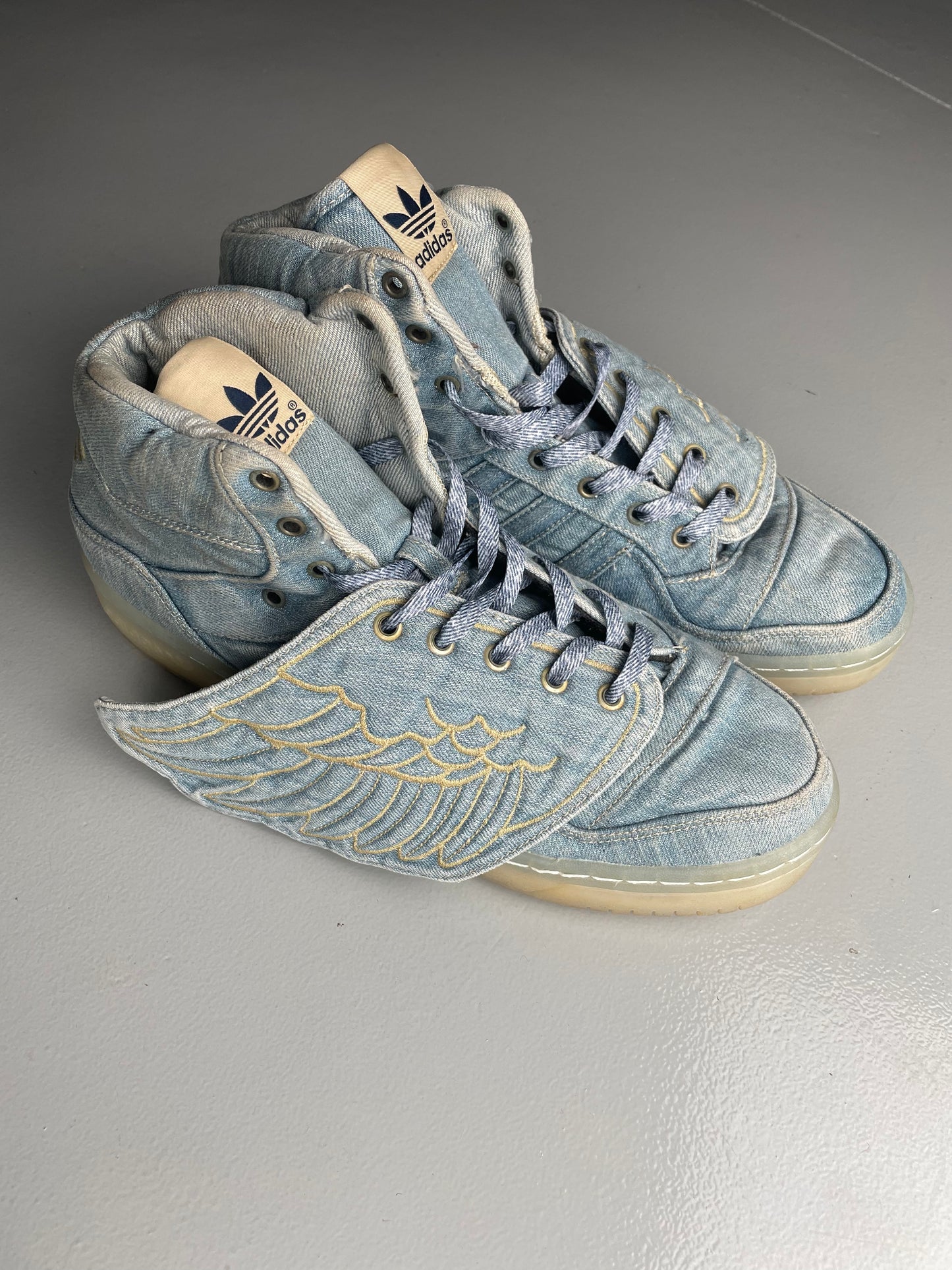 adidas Originals by Jeremy Scott S/S 2012 JS Wings Denim - size 46