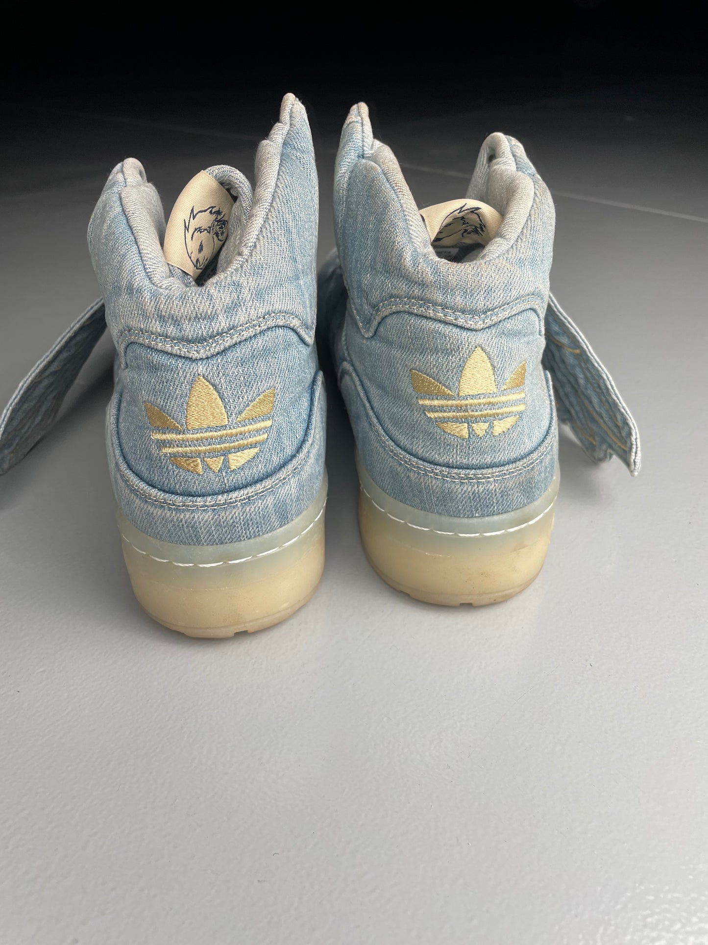 adidas Originals by Jeremy Scott S/S 2012 JS Wings Denim - size 46