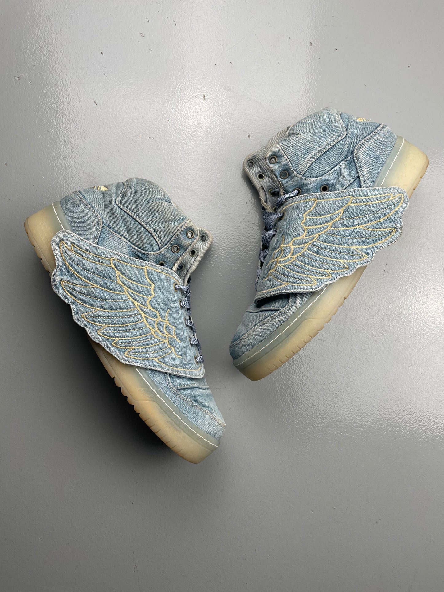 adidas Originals by Jeremy Scott S/S 2012 JS Wings Denim - size 46
