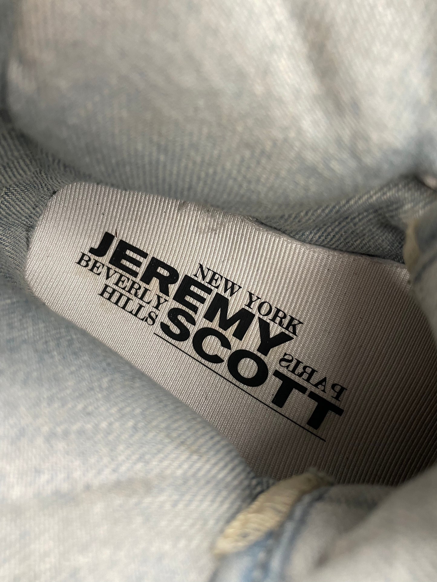 adidas Originals by Jeremy Scott S/S 2012 JS Wings Denim - size 46