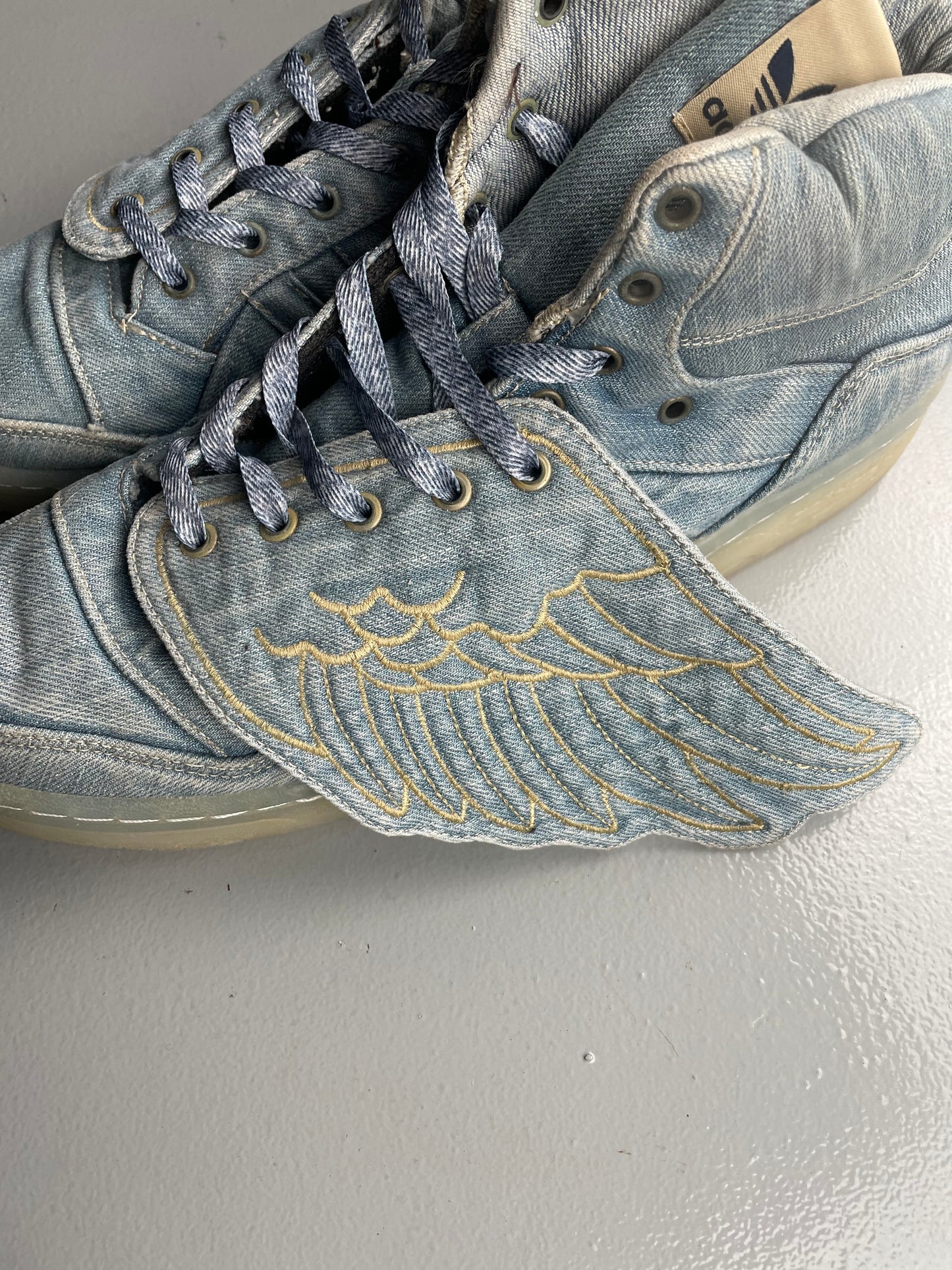 adidas Originals by Jeremy Scott S/S 2012 JS Wings Denim - size 46