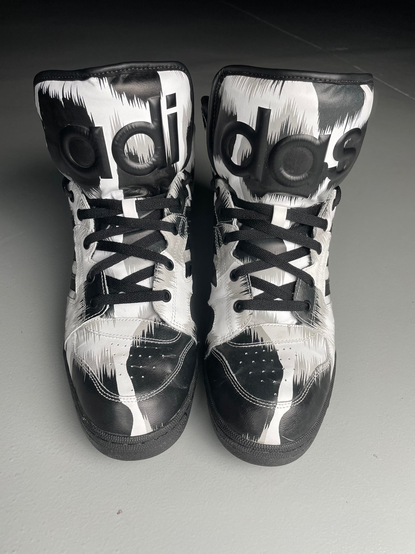 adidas Originals by Jeremy Scott A/W 2015 Instinct Hi G Leo - size 47 1/3