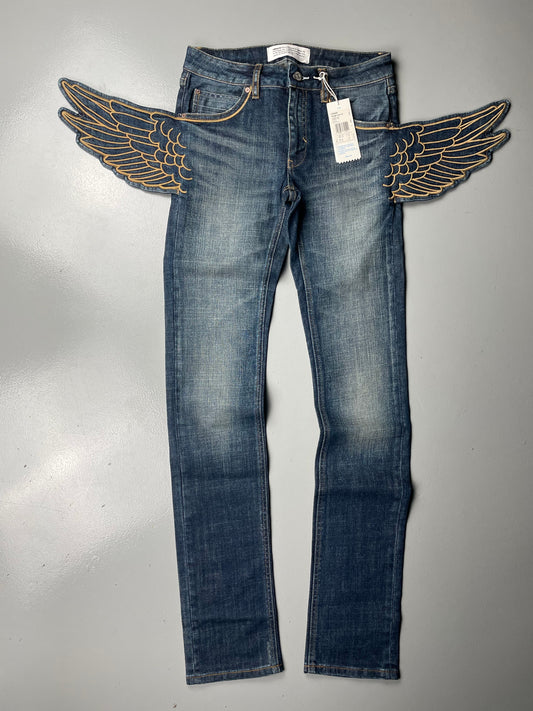 adidas Originals by Jeremy Scott A/W 2011 Wings Cupie JS skinny jeans - size 26