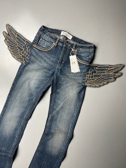 adidas Originals by Jeremy Scott A/W 2011 Wings Cupie JS skinny jeans - size 27