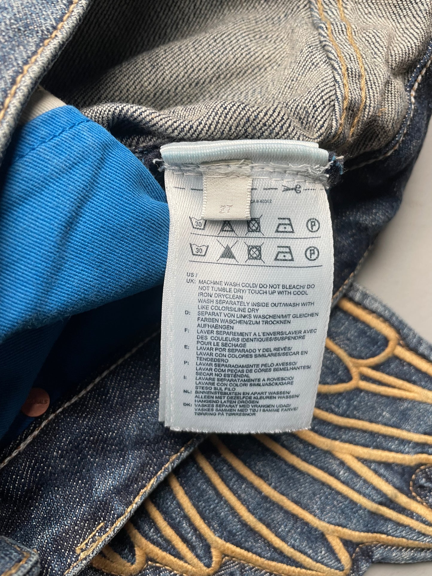 adidas Originals by Jeremy Scott A/W 2011 Wings Cupie JS skinny jeans - size 27