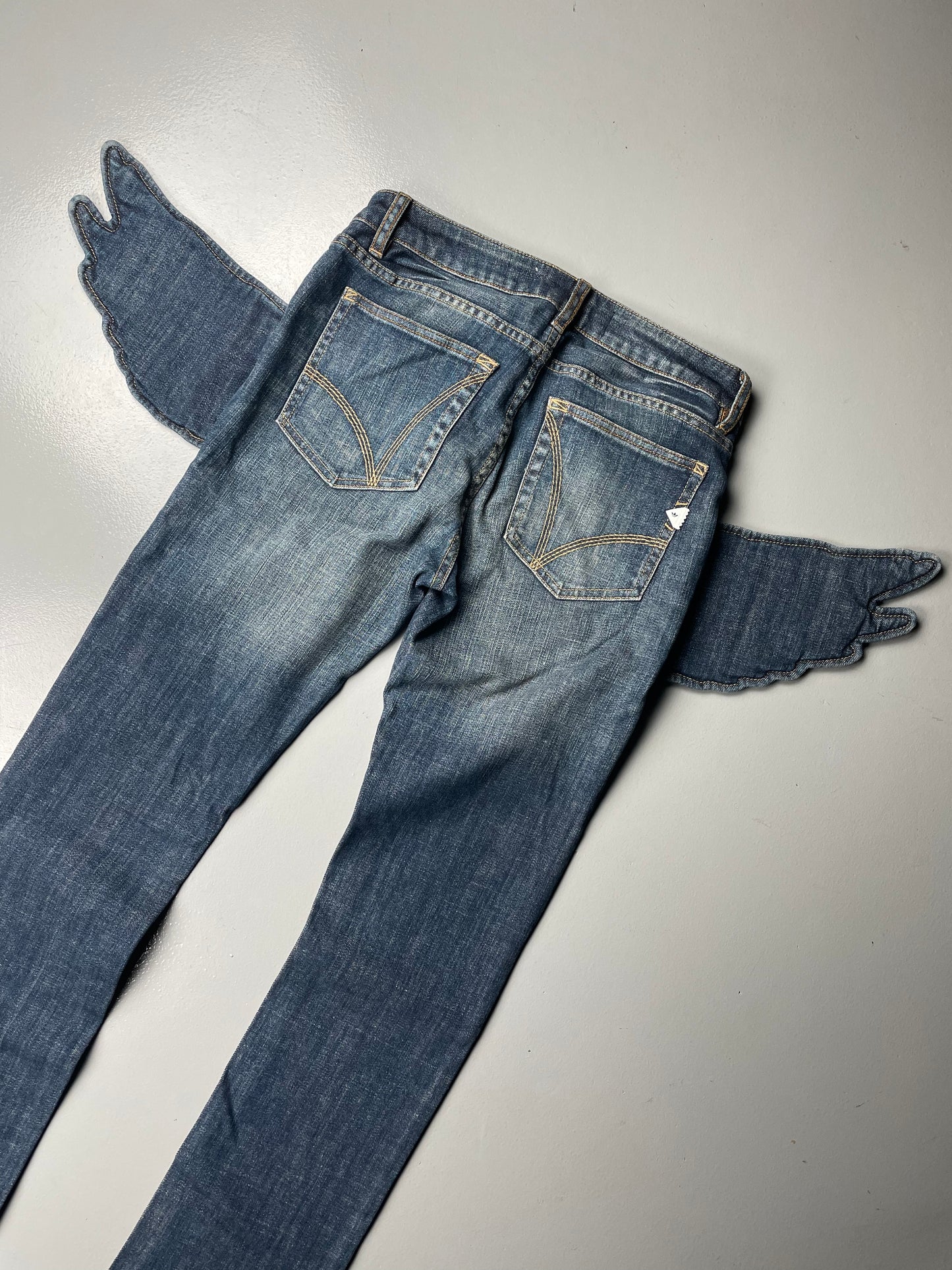 adidas Originals by Jeremy Scott A/W 2011 Wings Cupie JS skinny jeans - size 27