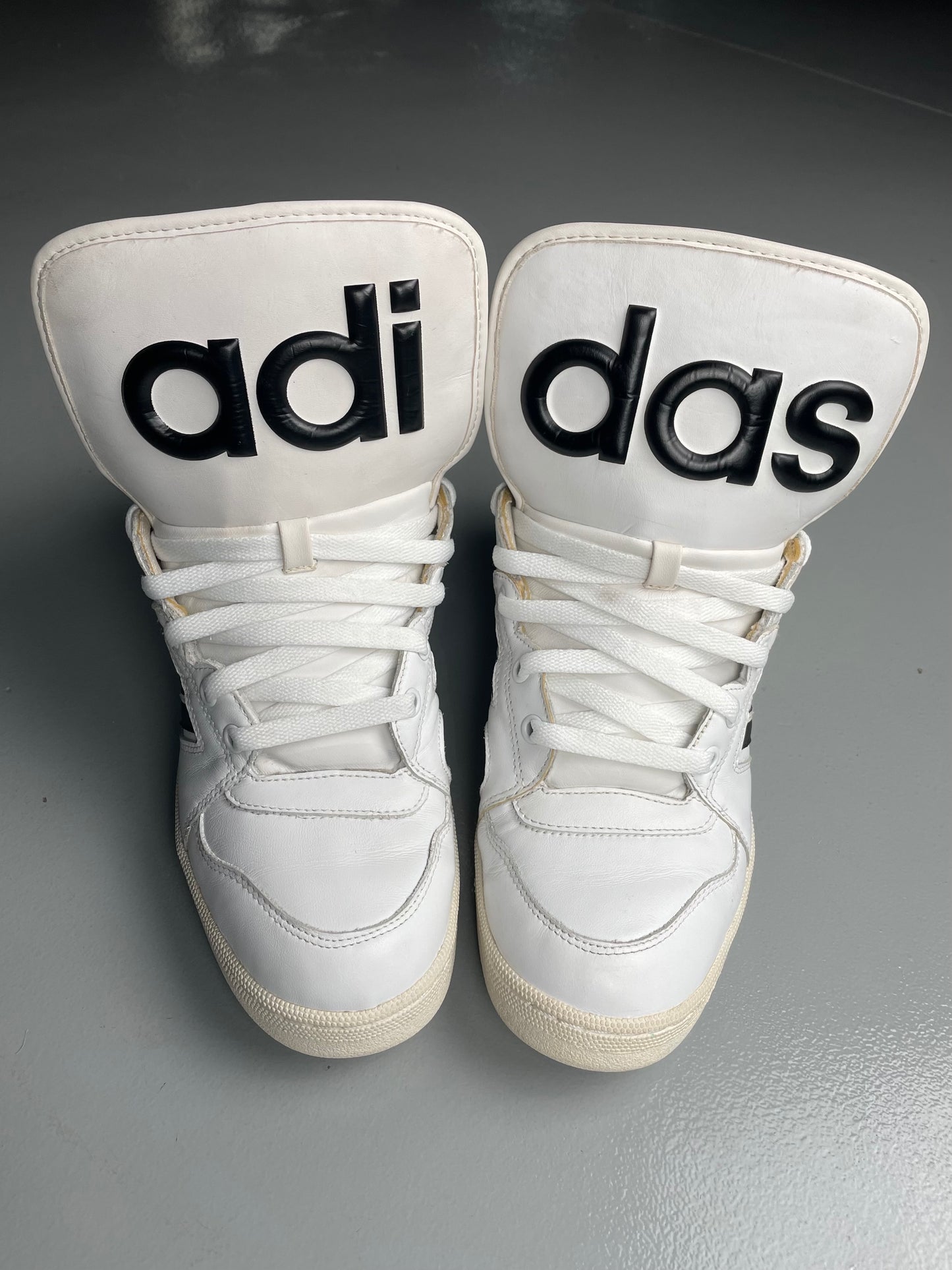 adidas Originals by Jeremy Scott S/S 2012 JS Instinct Hi (white) - size 42 2/3