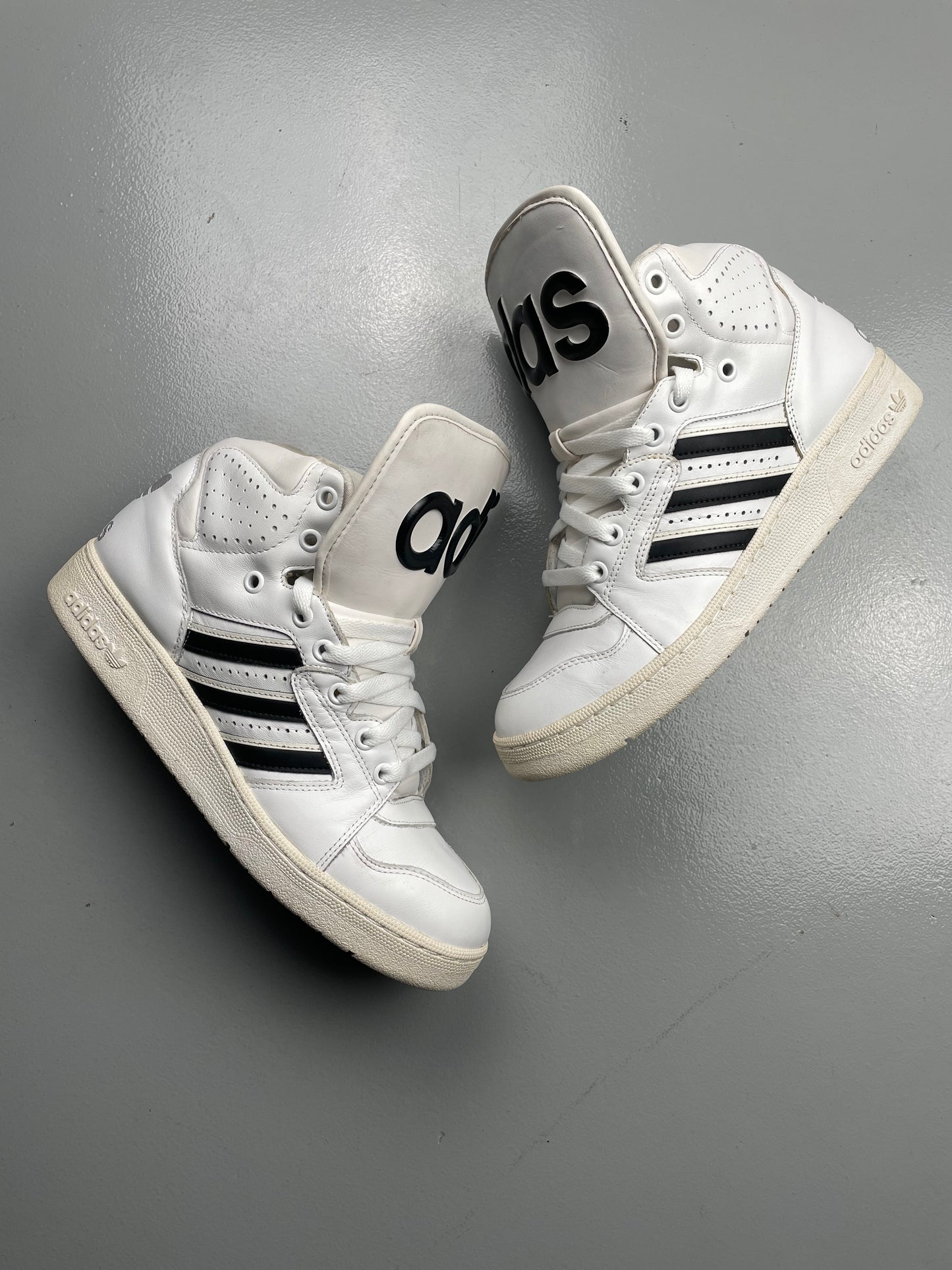 adidas Originals by Jeremy Scott S/S 2012 JS Instinct Hi (white) - size 42 2/3