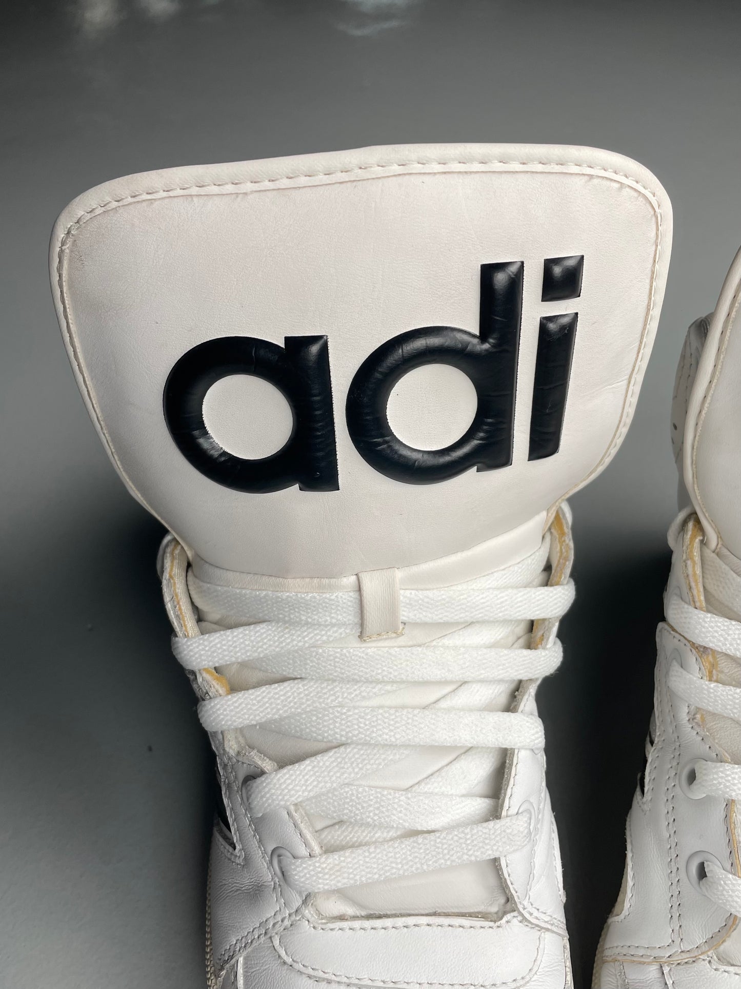 adidas Originals by Jeremy Scott S/S 2012 JS Instinct Hi (white) - size 42 2/3