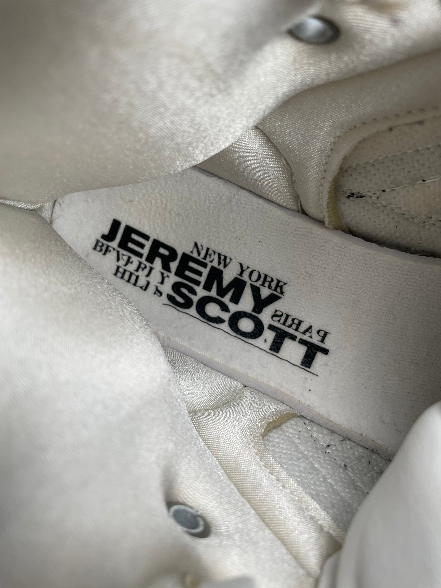 adidas Originals by Jeremy Scott S/S 2012 JS Instinct Hi (white) - size 42 2/3