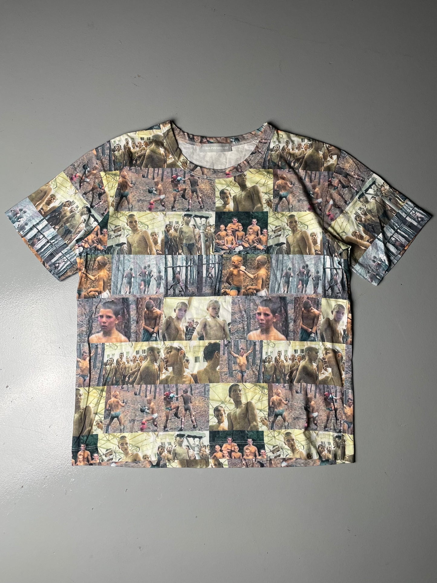 Gosha Rubchinskiy S/S 2013 boys training camp t-shirt - size M