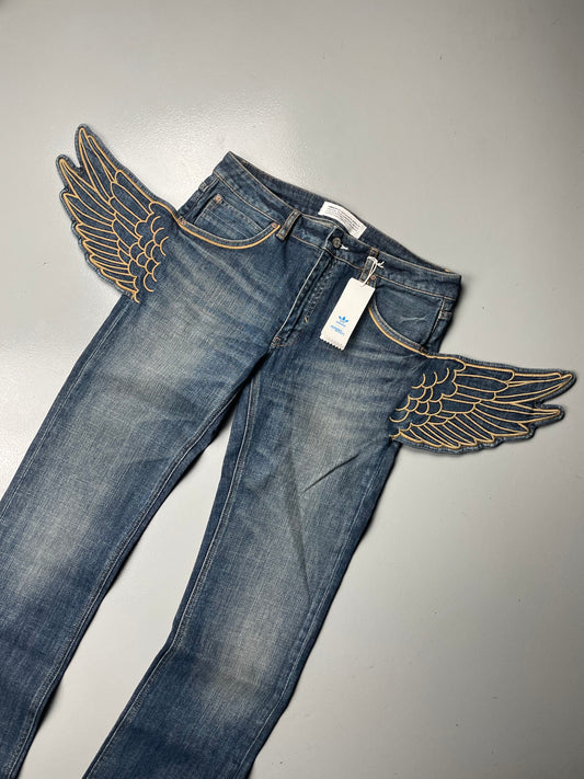 adidas Originals by Jeremy Scott A/W 2011 Wings Cupie JS skinny jeans - size 31