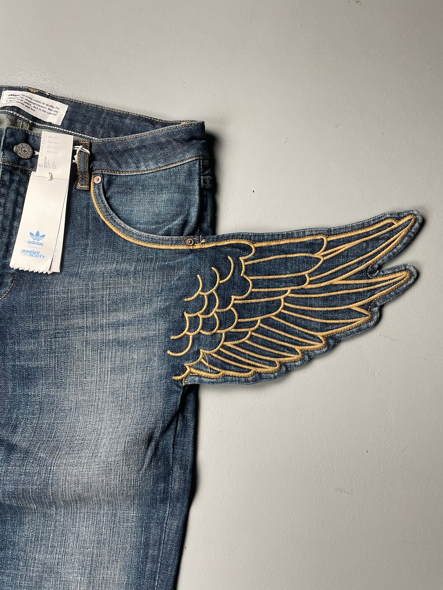 adidas Originals by Jeremy Scott A/W 2011 Wings Cupie JS skinny jeans - size 30