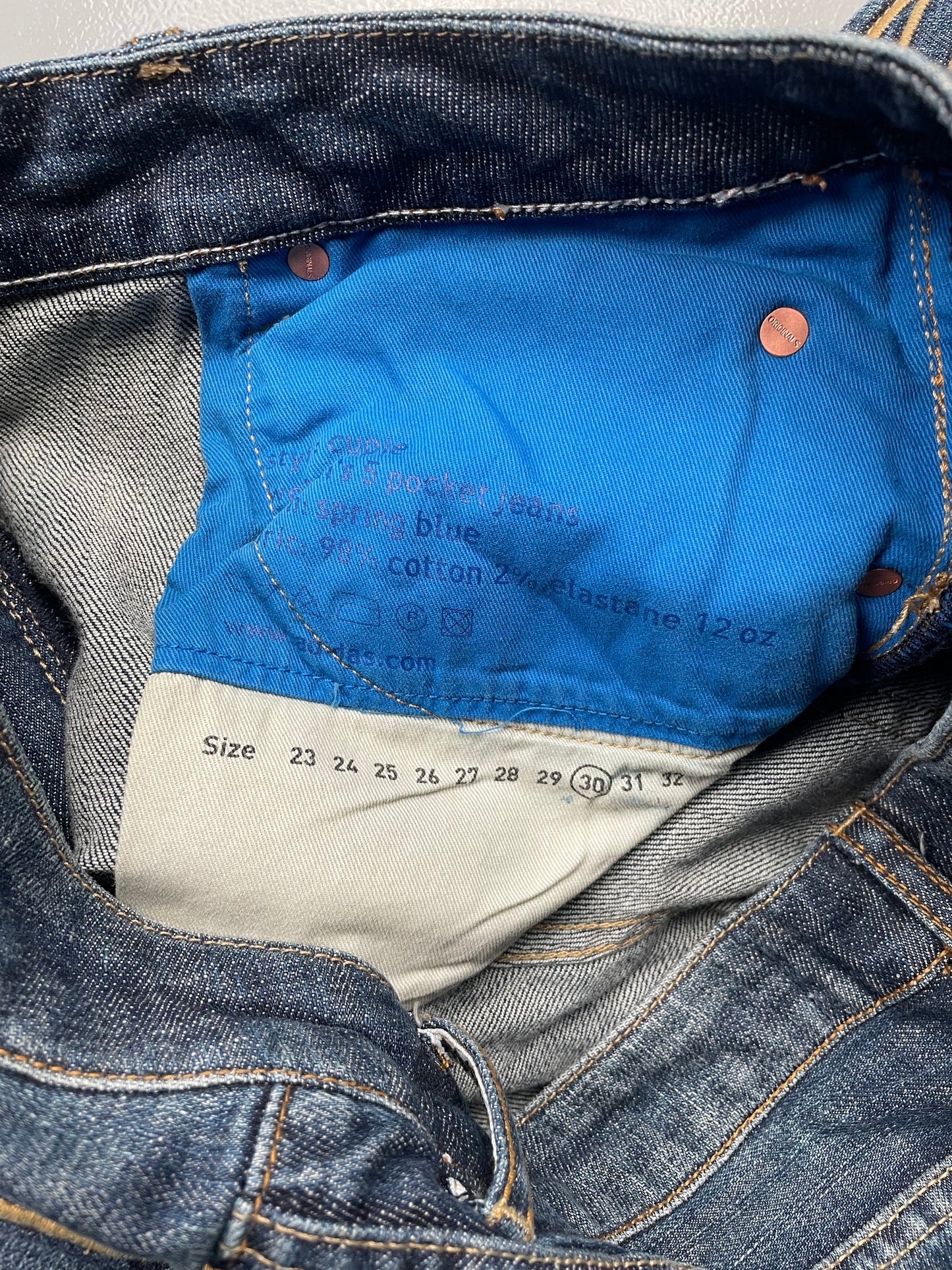 adidas Originals by Jeremy Scott A/W 2011 Wings Cupie JS skinny jeans - size 30