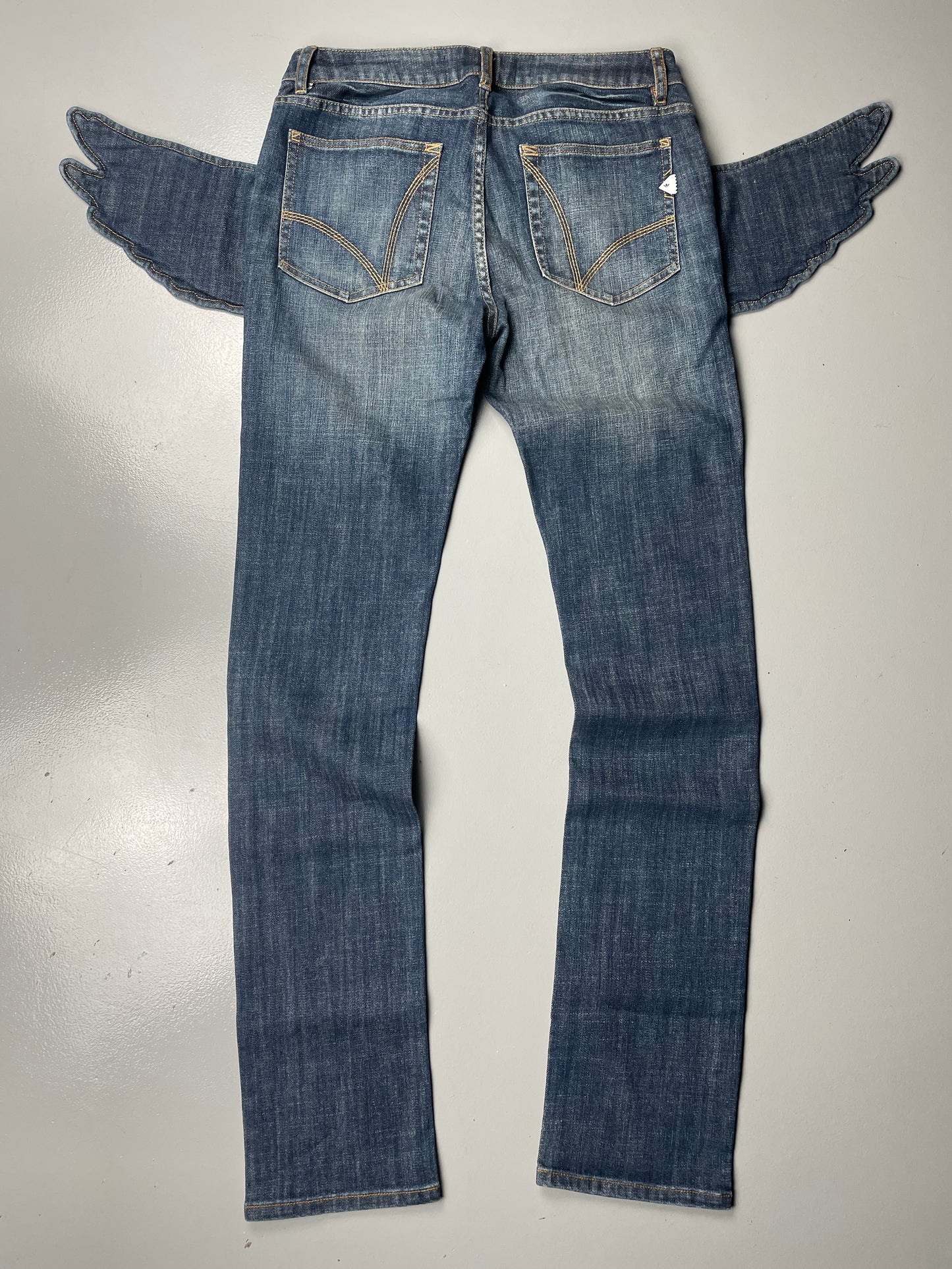 adidas Originals by Jeremy Scott A/W 2011 Wings Cupie JS skinny jeans - size 30