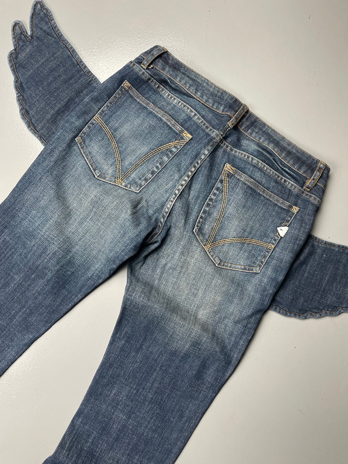 adidas Originals by Jeremy Scott A/W 2011 Wings Cupie JS skinny jeans - size 30