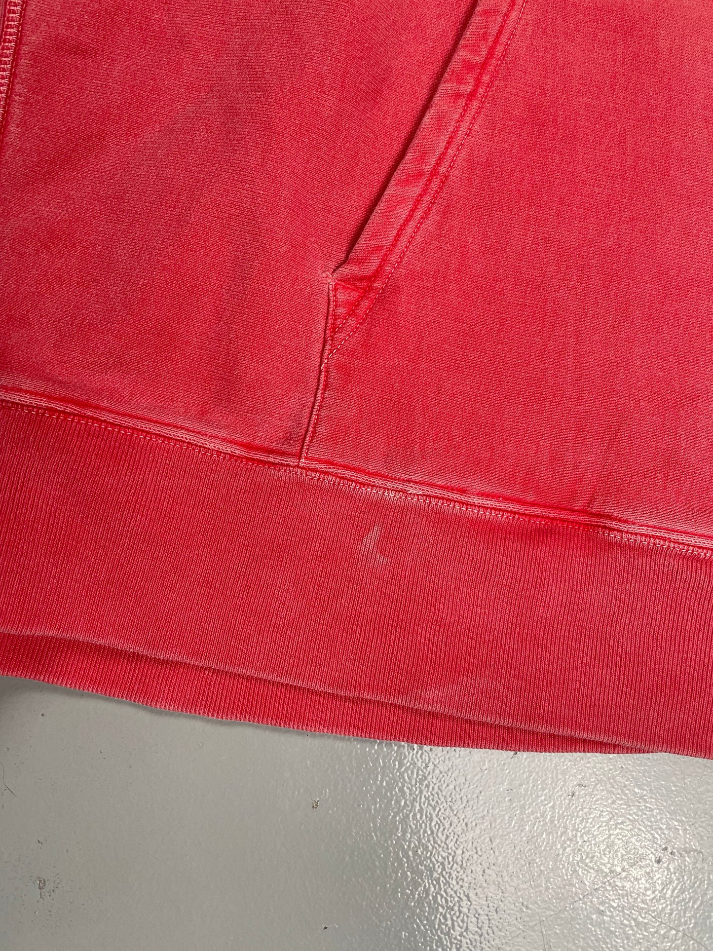 YEEZY Season 3 Fluoro Red hoodie - size XL