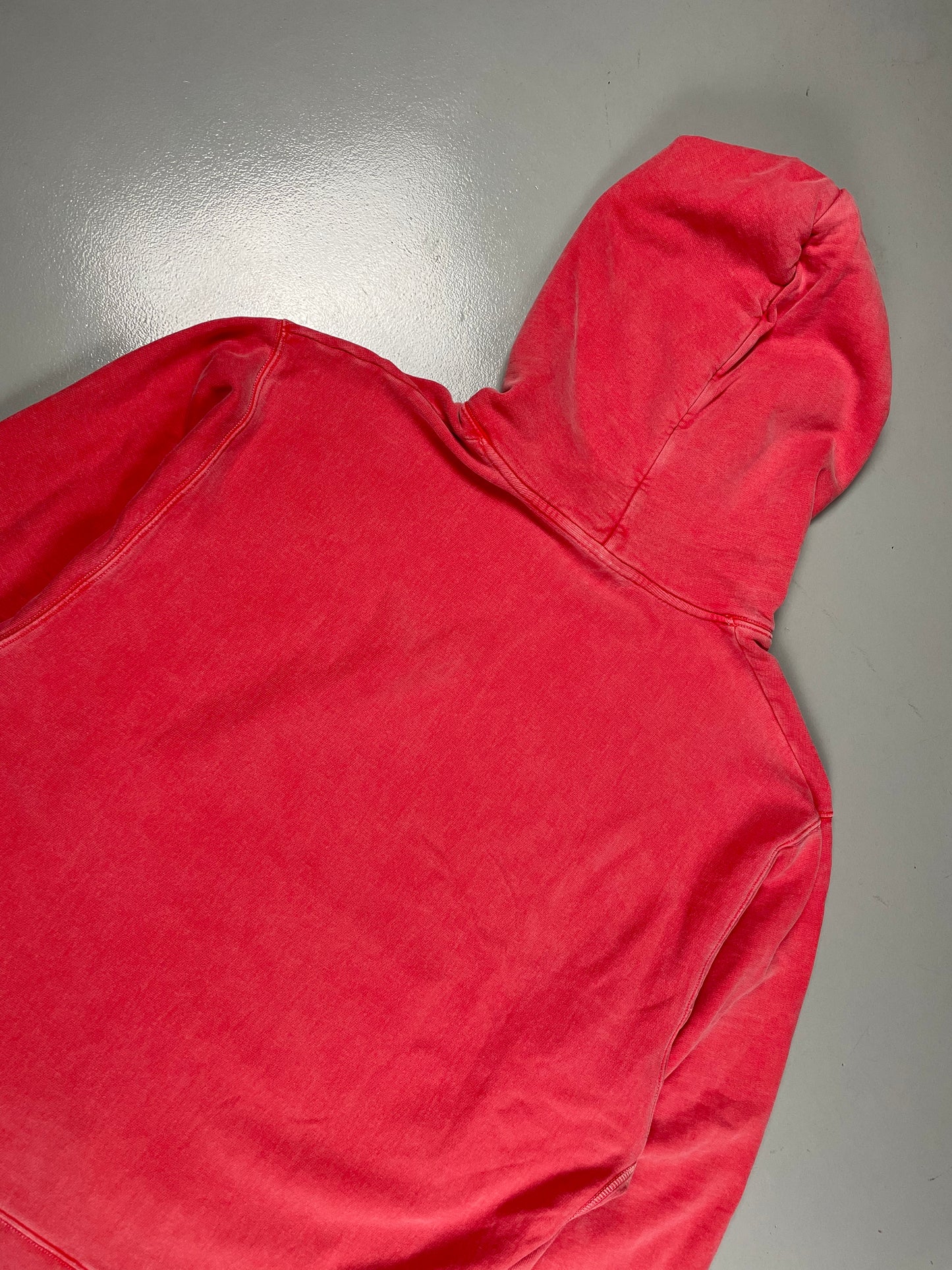 YEEZY Season 3 Fluoro Red hoodie - size XL