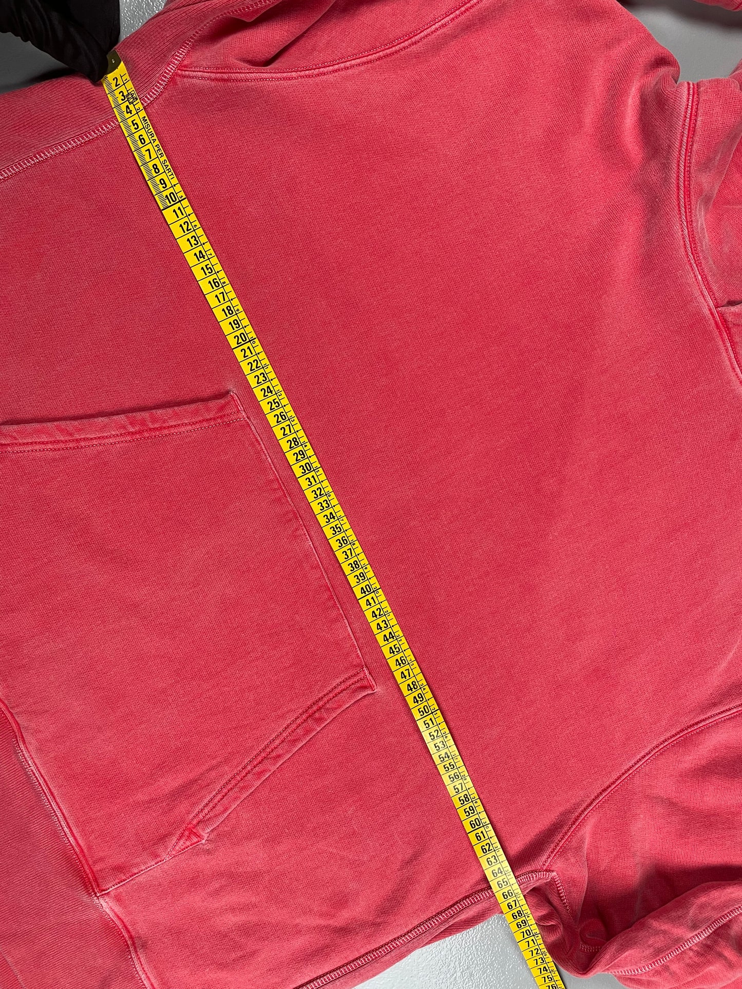 YEEZY Season 3 Fluoro Red hoodie - size XL