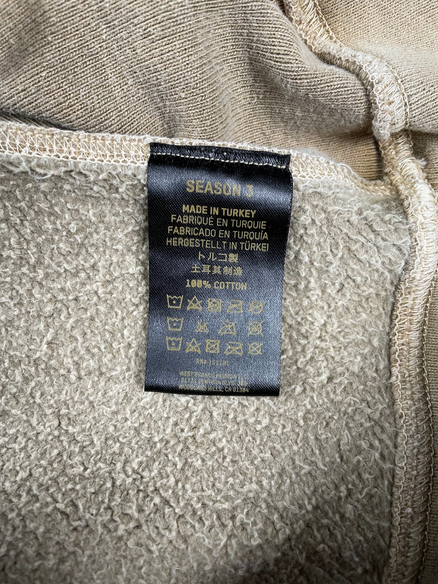 YEEZY Season 3 Earth crewneck - size M