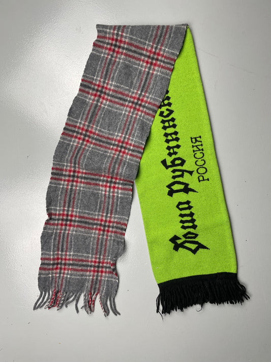Gosha Rubchinskiy A/W 2017 hybrid scarf (green)