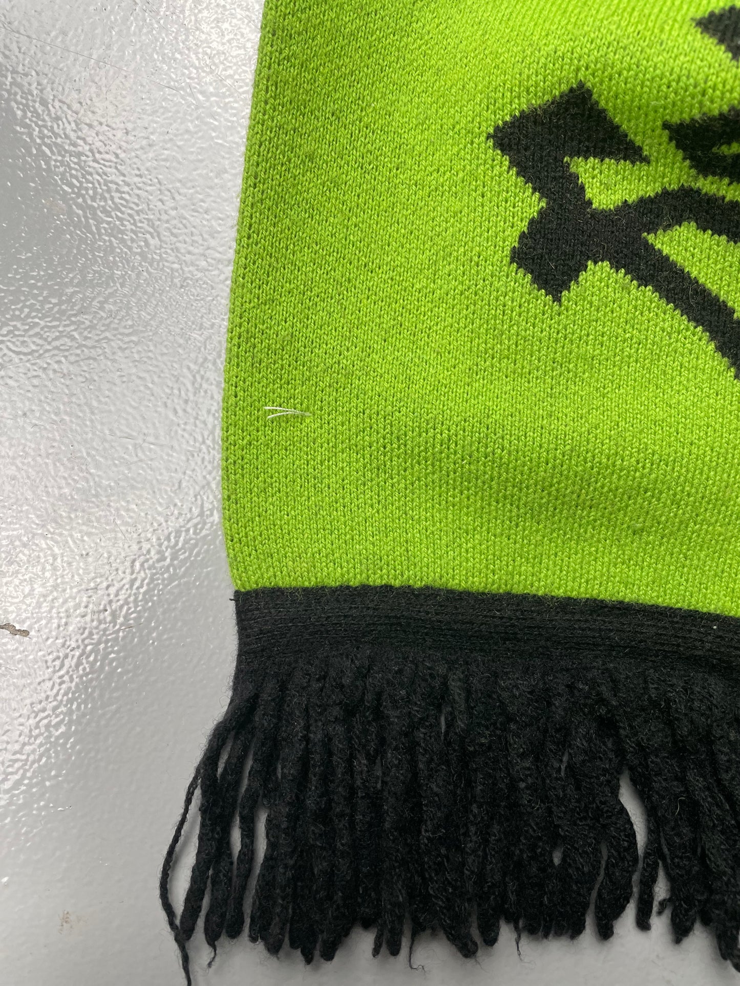 Gosha Rubchinskiy A/W 2017 hybrid scarf (green)