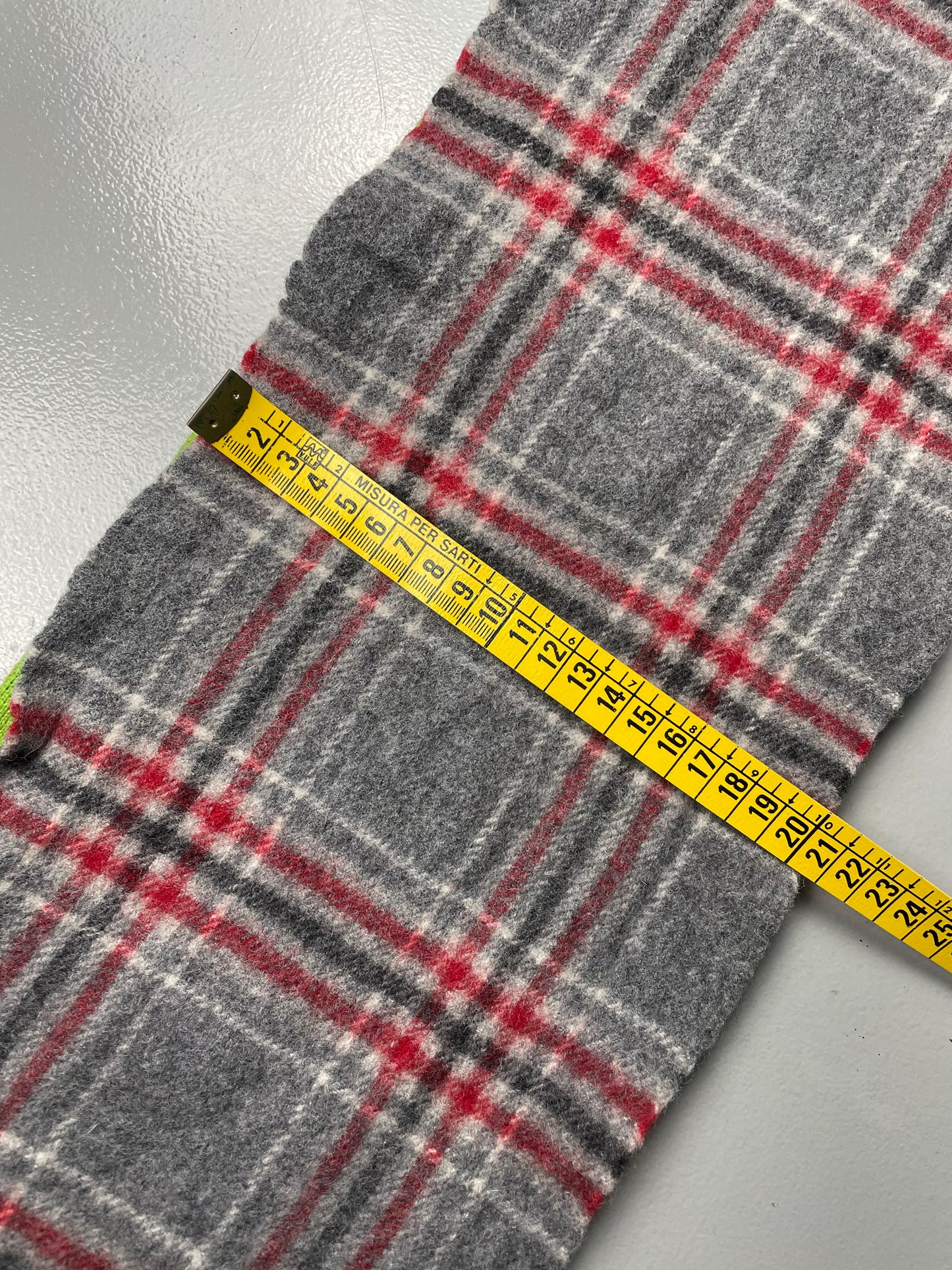 Gosha Rubchinskiy A/W 2017 hybrid scarf (green)