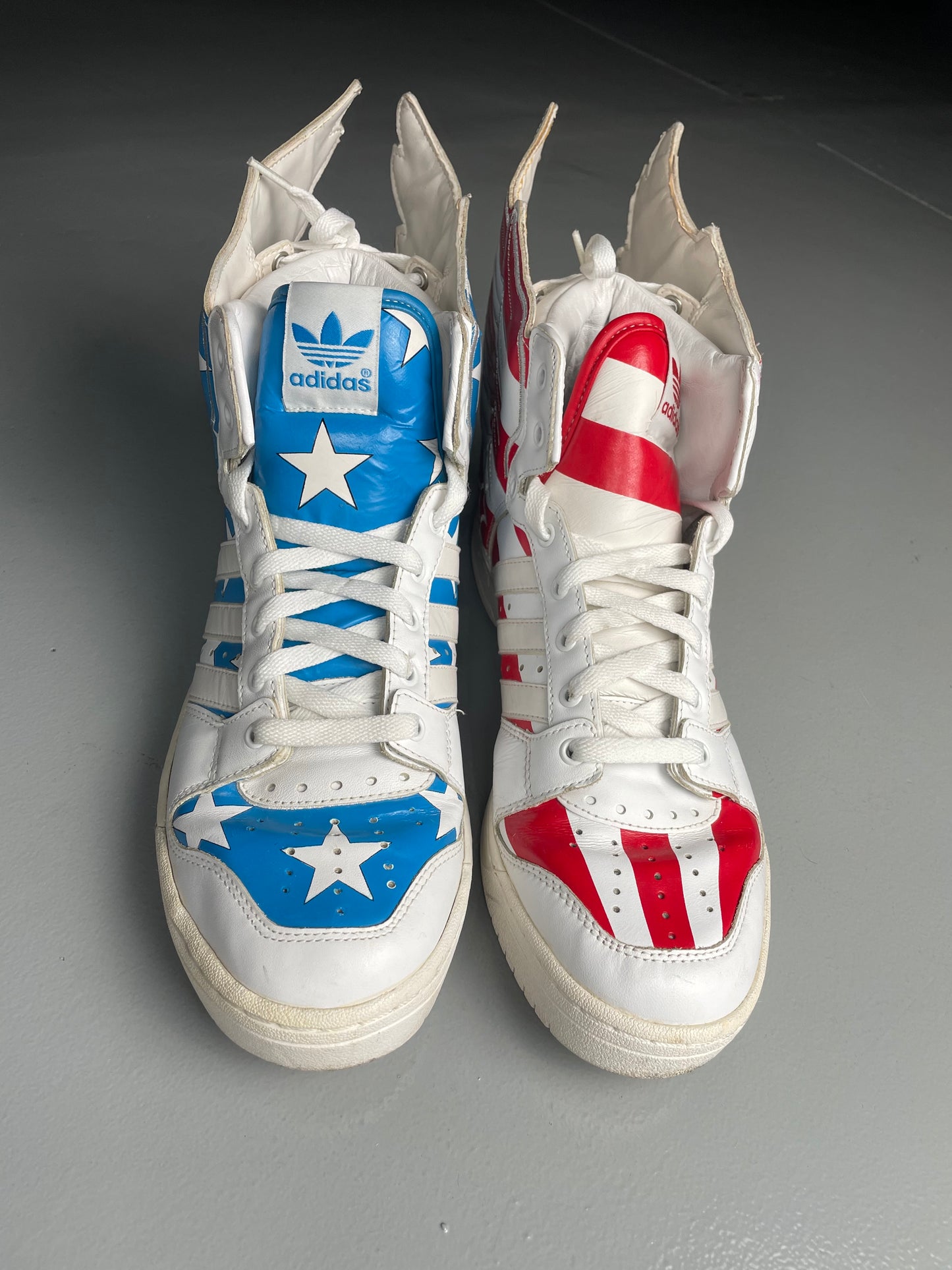 adidas Originals by Jeremy Scott S/S 2012 JS Wings 2.0 "Stars & Stripes" - size 42 2/3