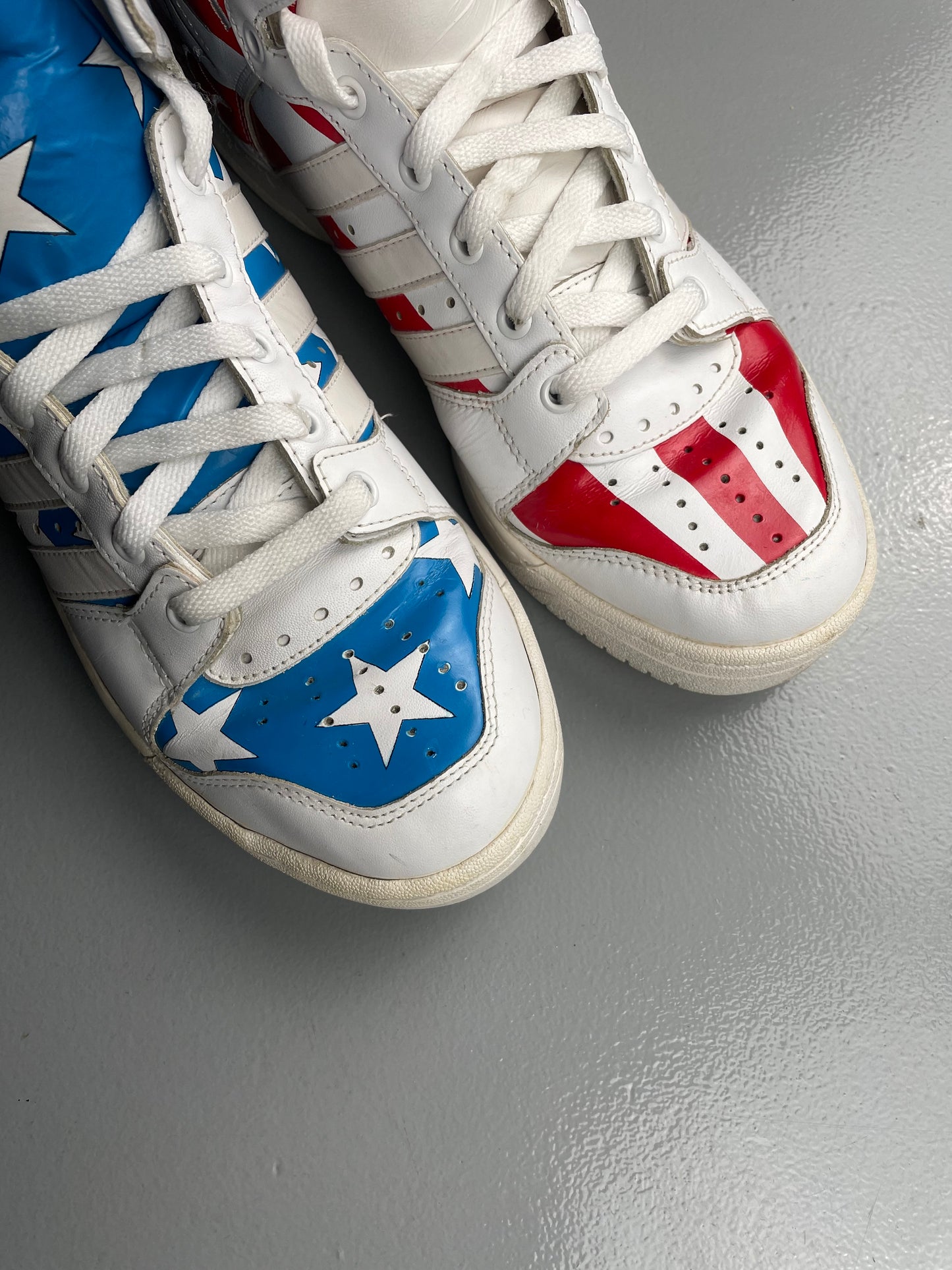 adidas Originals by Jeremy Scott S/S 2012 JS Wings 2.0 "Stars & Stripes" - size 42 2/3
