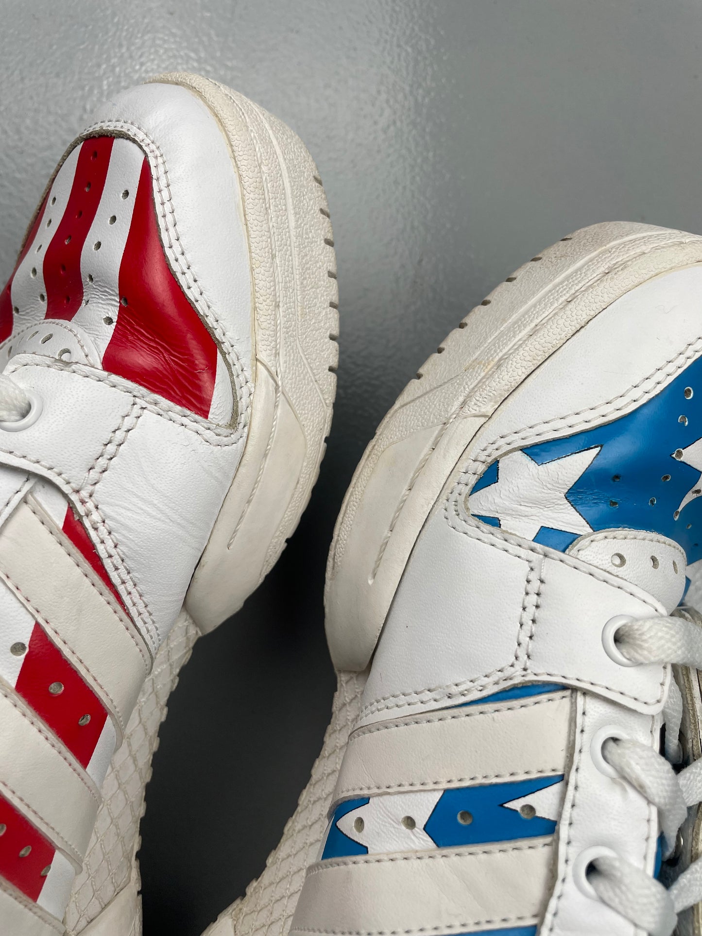 adidas Originals by Jeremy Scott S/S 2012 JS Wings 2.0 "Stars & Stripes" - size 42 2/3