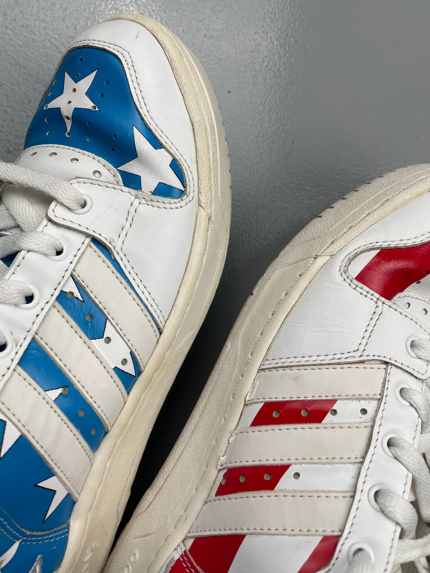 adidas Originals by Jeremy Scott S/S 2012 JS Wings 2.0 "Stars & Stripes" - size 42 2/3