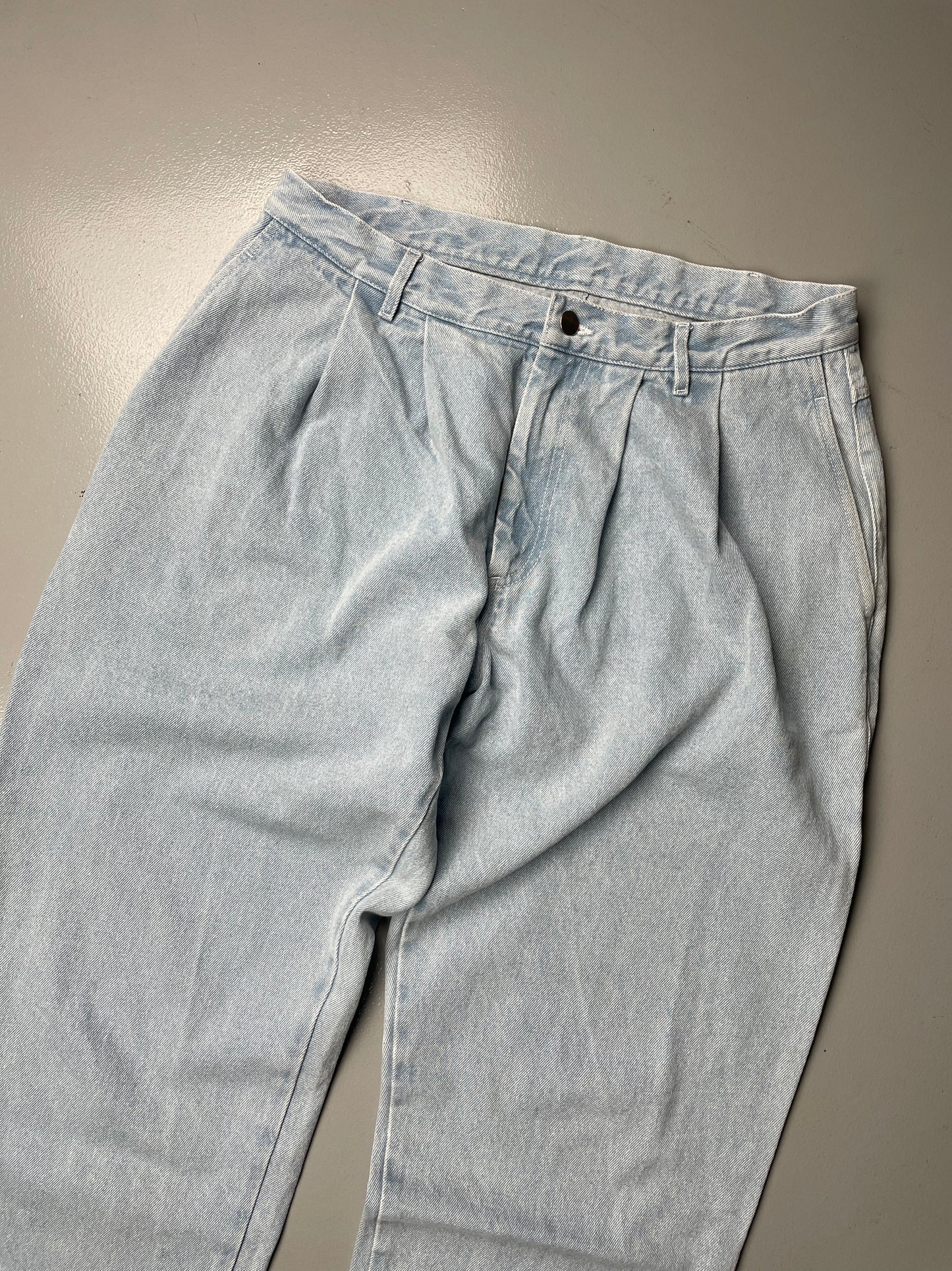 Gosha Rubchinskiy S/S 2018 pleated jeans - size L