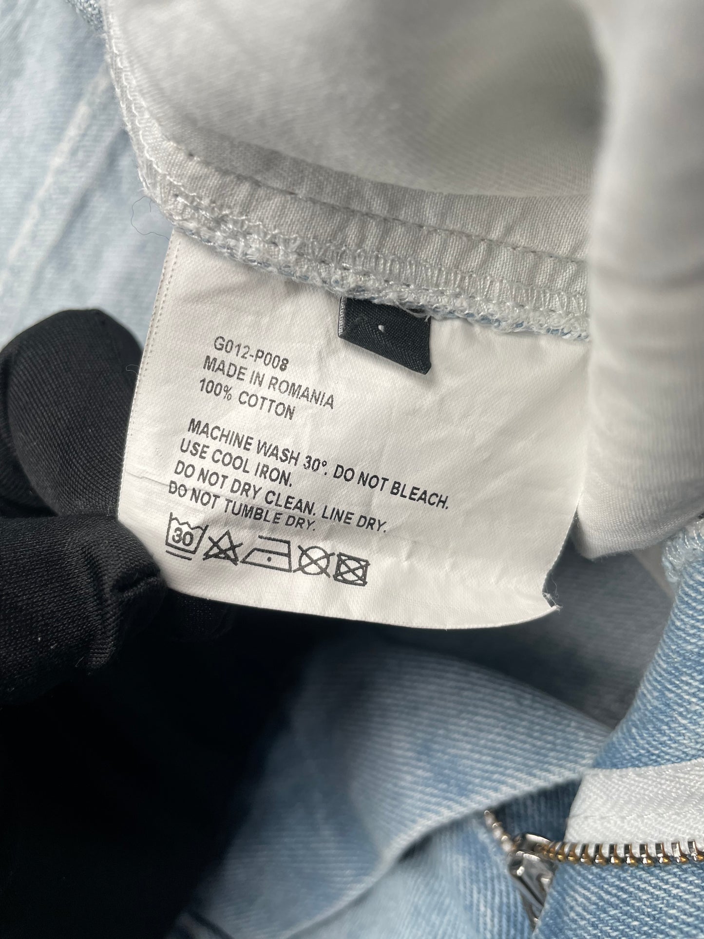 Gosha Rubchinskiy S/S 2018 pleated jeans - size L