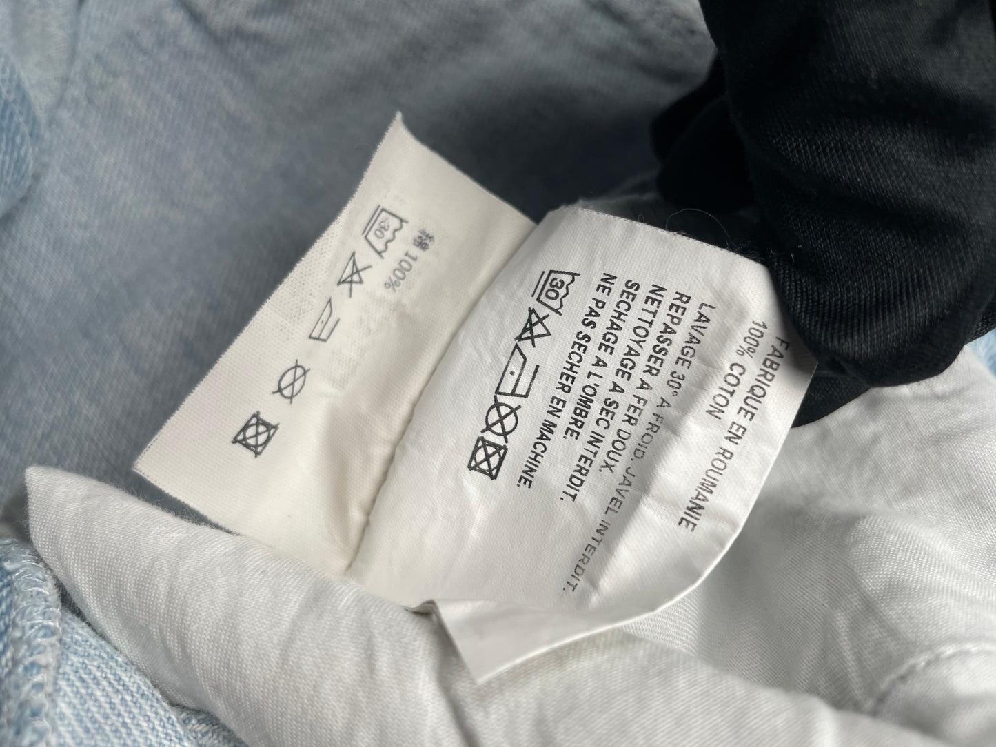 Gosha Rubchinskiy S/S 2018 pleated jeans - size L