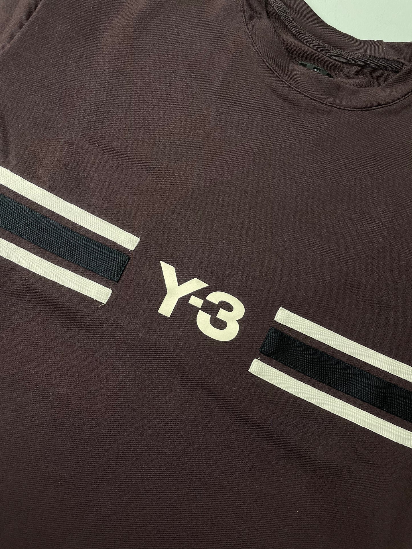 Y-3 A/W 2003 logo stretchy long-sleeve - size M