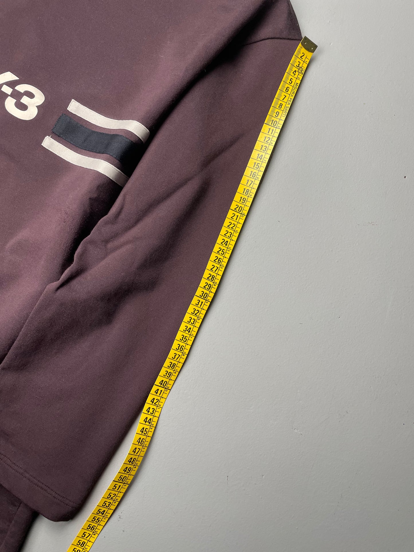Y-3 A/W 2003 logo stretchy long-sleeve - size M