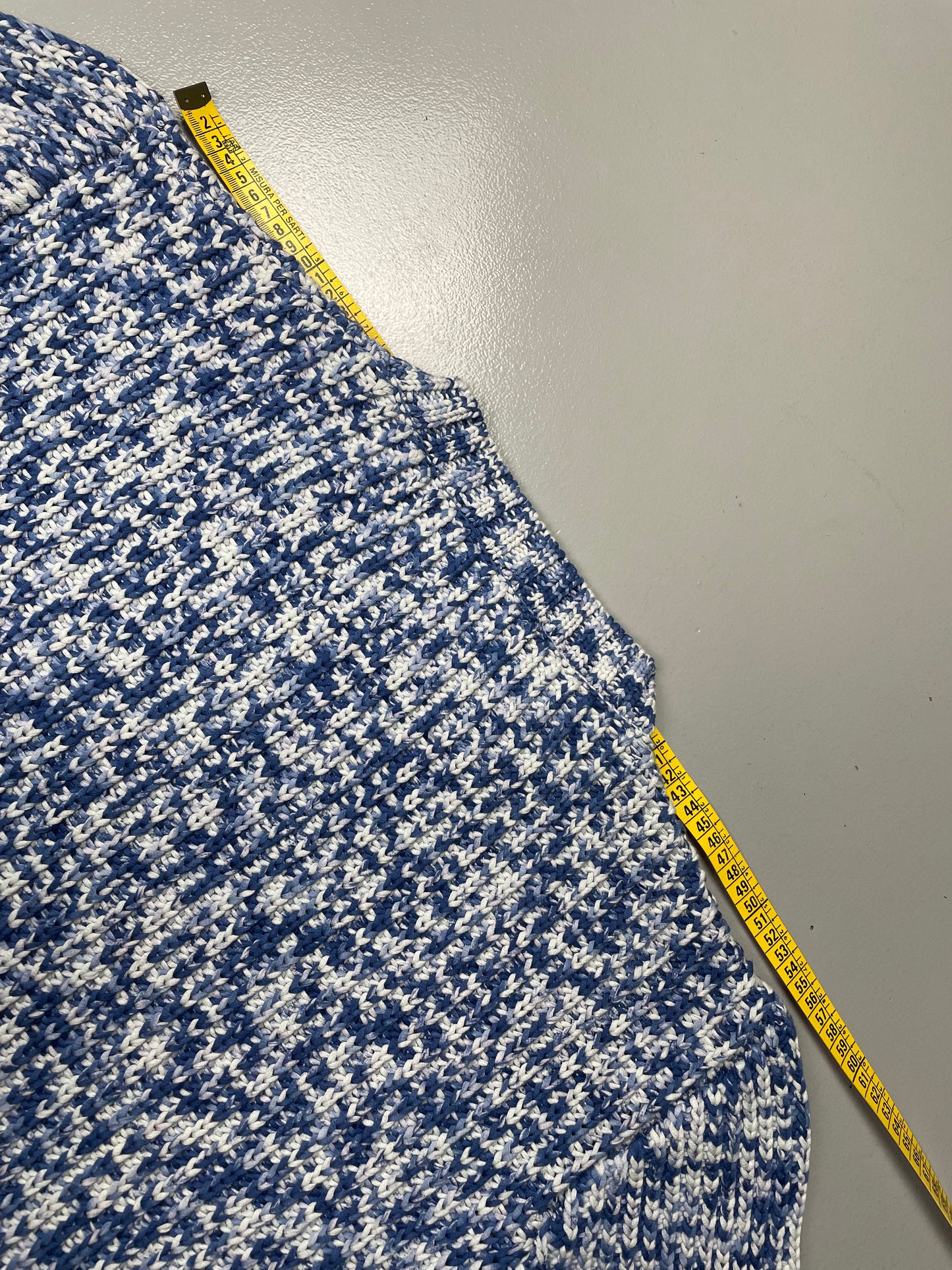 Raf Simons S/S 2015 cotton knit sweater - size XL