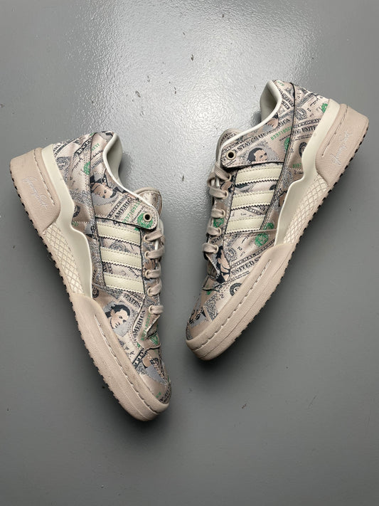 2021 adidas Originals by Jeremy Scott JS Forum Money Lo (no wings) - size 42 2/3