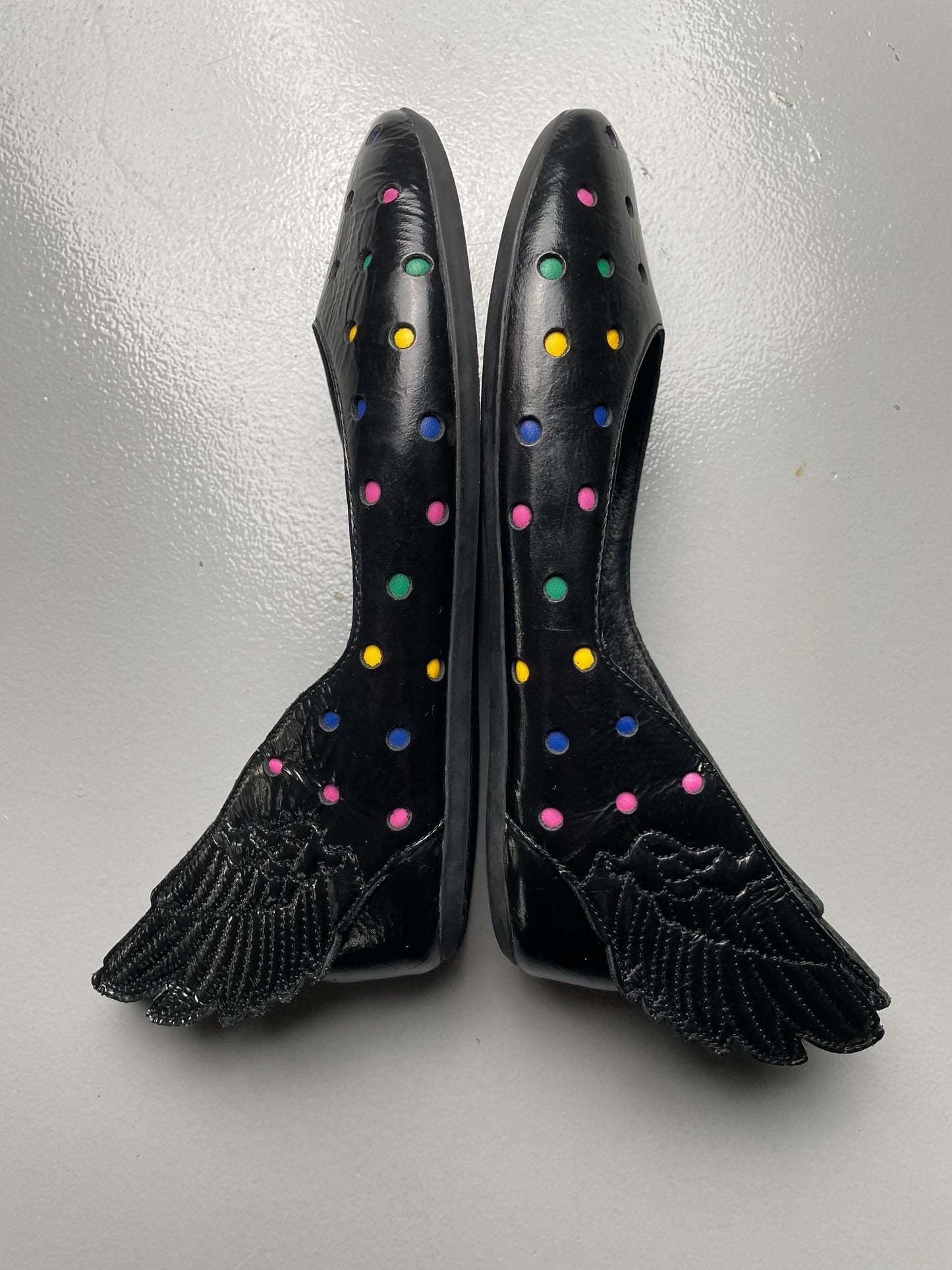 adidas Originals by Jeremy Scott S/S 2011 JS Wings Ballerina Polka Dot - size 38