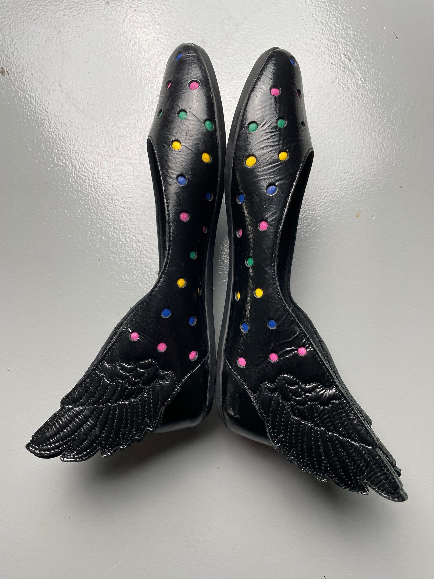 adidas Originals by Jeremy Scott S/S 2011 JS Wings Ballerina Polka Dot - size 38