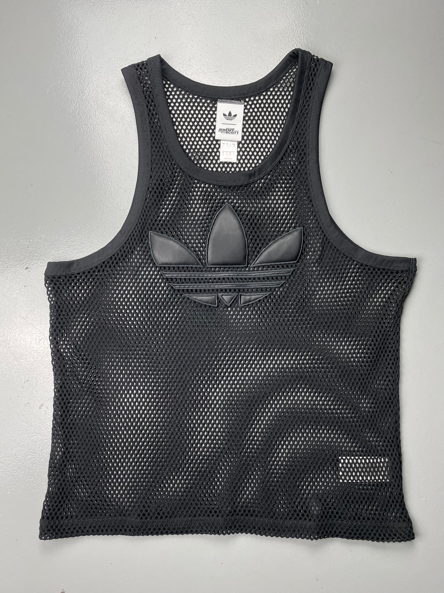 adidas Originals X Jeremy Scott Summer 2025 Mesh Tank Top - size M