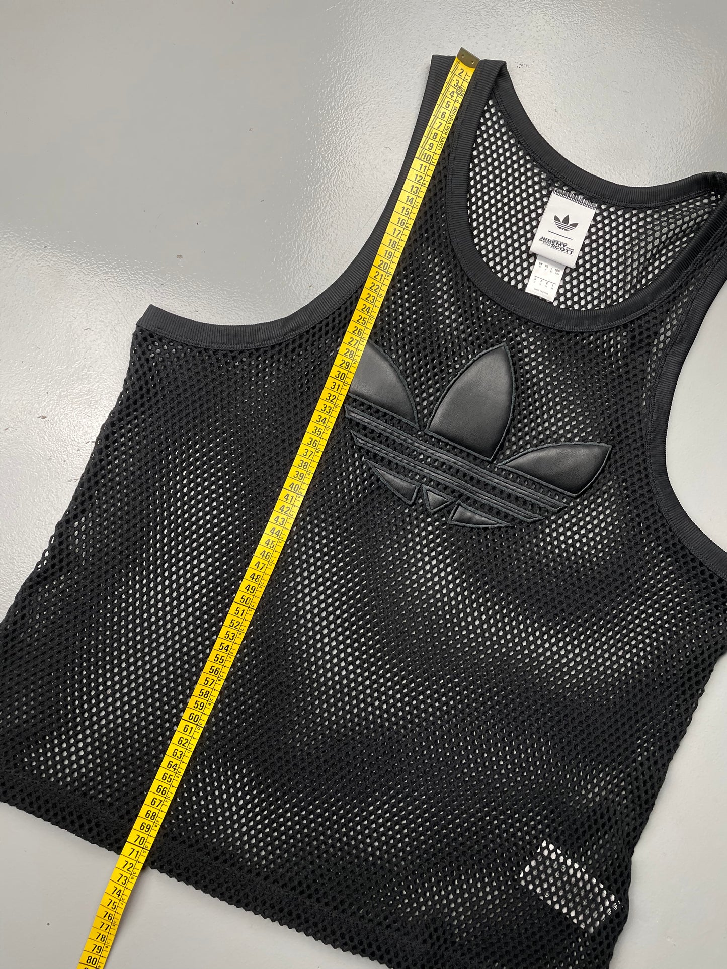 adidas Originals X Jeremy Scott Summer 2025 Mesh Tank Top - size M