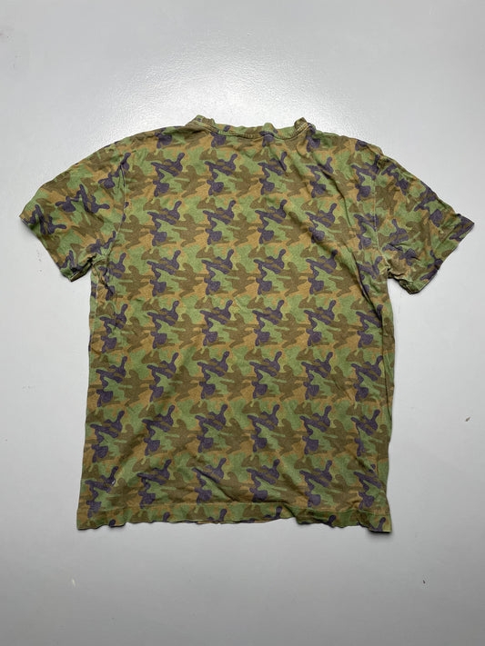 Gosha Rubchinskiy A/W 2016 camo logo t-shirt - size L