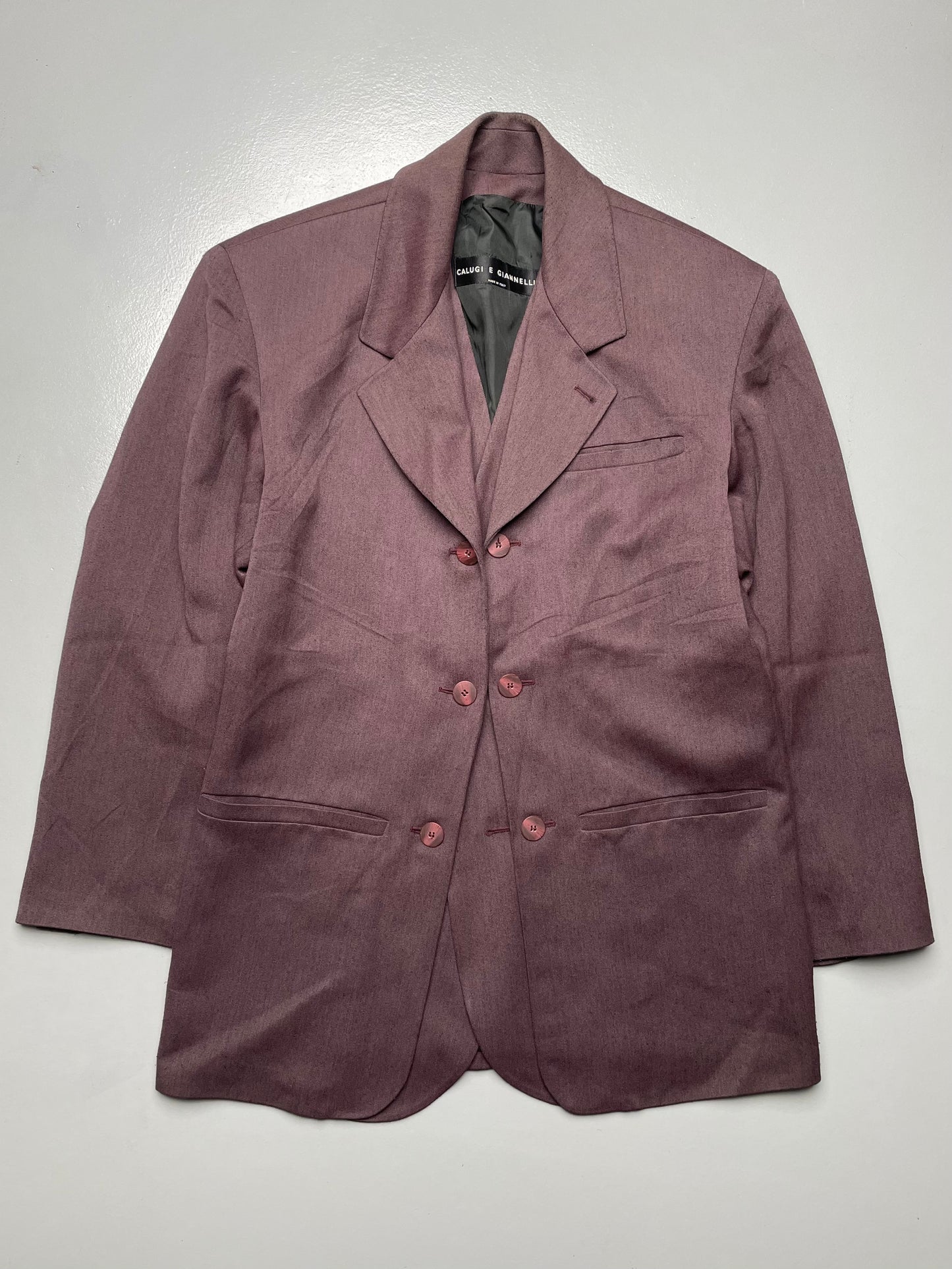 vintage Calugi e Giannelli double closure jacket - size 48