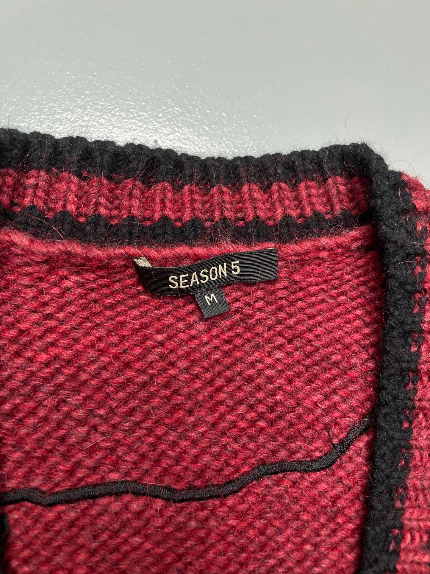YEEZY Season 5 Calabasas Lost Hills oversized cardigan - size M