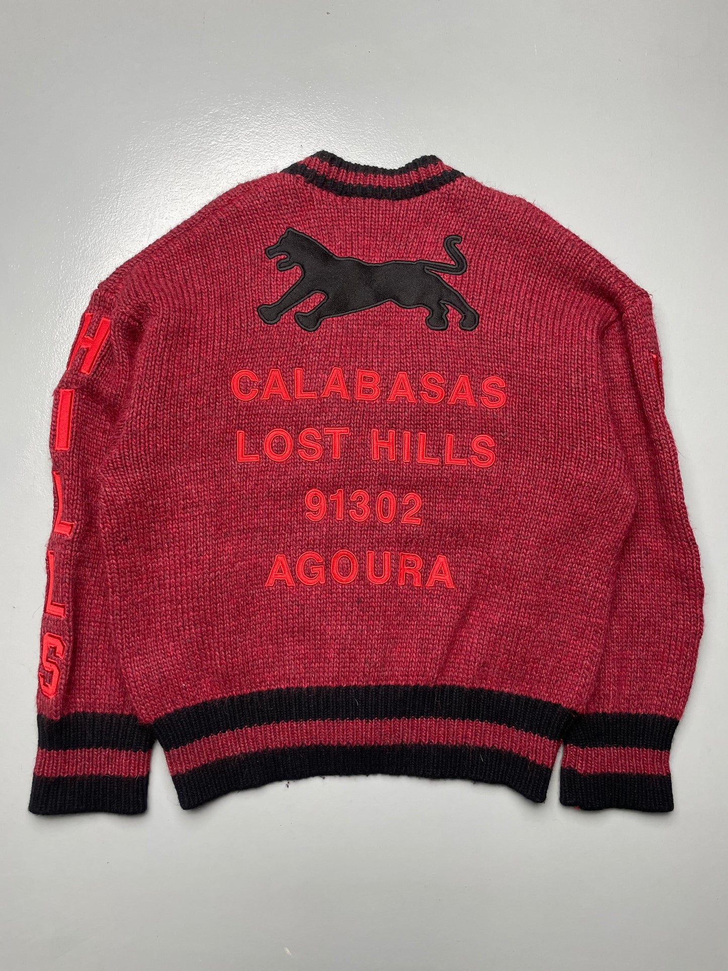 YEEZY Season 5 Calabasas Lost Hills oversized cardigan - size M