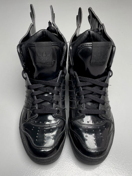 adidas Originals by Jeremy Scott S/S 2013 JS Wings 2.0 "Patent Black" - size 41 1/3