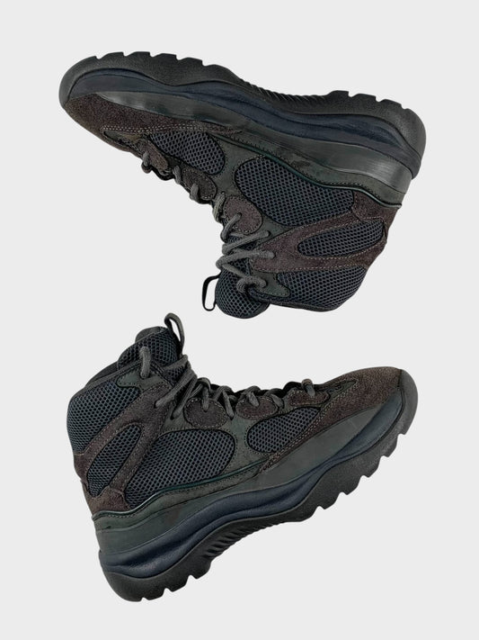 YEEZY Season 6 (2018) - Thick Suede, Mesh and Nubuck Desert Boot (Graphite) - size 44